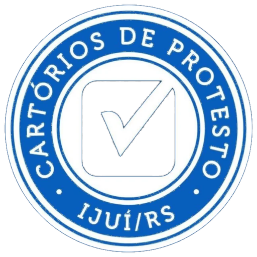 Selo do Tabelionato de Protestos de Ijuí/RS